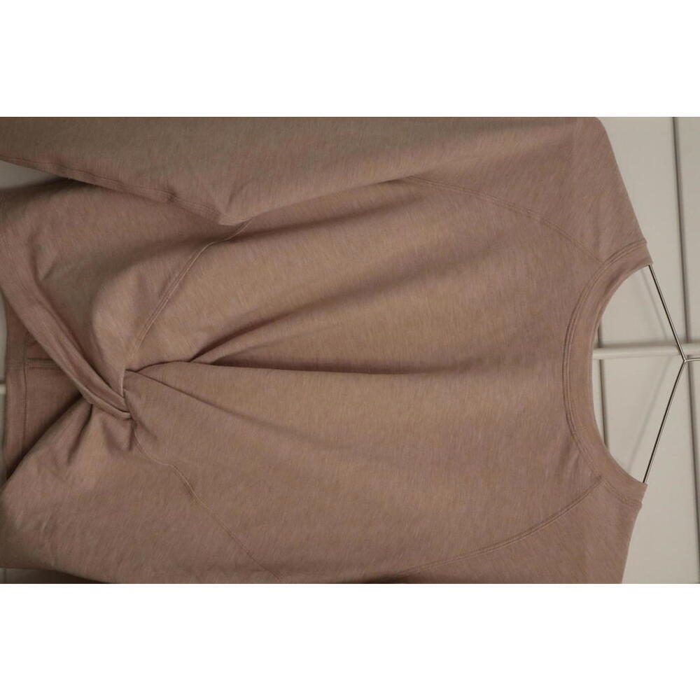 Lululemon Tuck & Gather Pullover in Heathered Mod Faint Coral size 6 - Picture 2 of 5